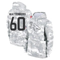 Ncoe D.Broncos #60 Luke Wattenberg Player Arctic Camo Salute to Service Hoodies Limited Game Stitched Jerseys