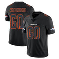 Ncoe D.Broncos #60 Luke Wattenberg Player Black Impact Limited Game Stitched Jerseys