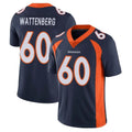 Ncoe D.Broncos #60 Luke Wattenberg Player Navy Vapor Untouchable Limited Game Stitched Jerseys