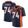 Ncoe D.Broncos #74 Ben Powers Player Navy Vapor Untouchable Limited Game Stitched Jerseys