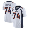 Ncoe D.Broncos #74 Ben Powers Player White Vapor Untouchable Limited Home Game Stitched Jerseys