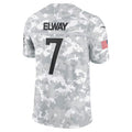 Ncoe D.Broncos #7 John Elway Player Arctic Camo Salute to Service Limited Stitched Jerseys