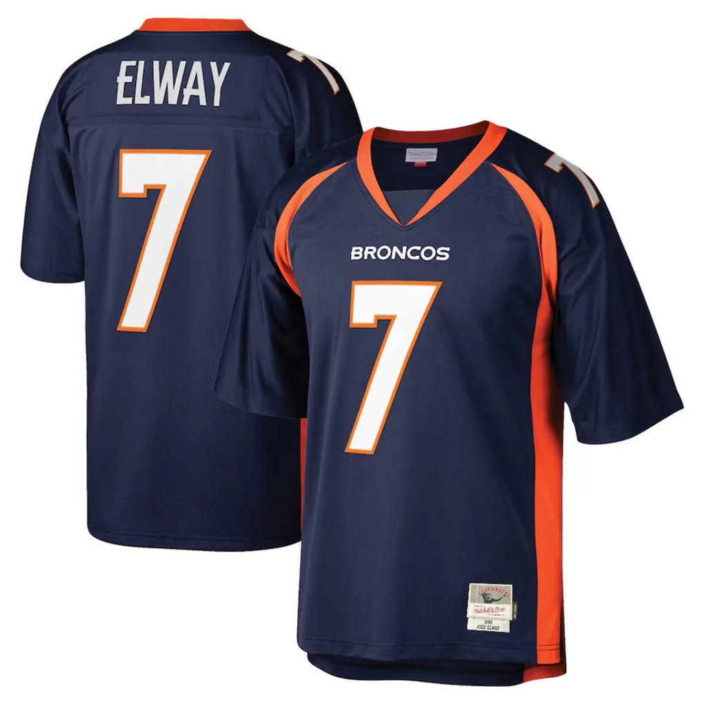 Ncoe D.Broncos #7 John Elway Player Navy Mitchell & Ness 2006 Legacy Limited Game Stitched Jerseys