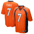 Ncoe D.Broncos #7 John Elway Player Orange Game Stitched Jerseys