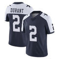 Ncoe D.Cowboys #2 Cobie Durant Player Navy-White Limited Alternate Vapor Untouchable Home Game Stitched Jerseys