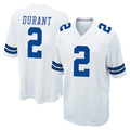 Ncoe D.Cowboys #2 Cobie Durant Player White Home Game Stitched Jerseys