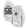 Ncoe D.Cowboys #56 Cooper Beebe Player Arctic Camo Salute to Service Hoodies Limited Game Stitched Jerseys