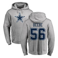 Ncoe D.Cowboys #56 Cooper Beebe Player Gray LOGO Pullover Hoodie Limited Stitched Jerseys