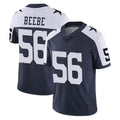 Ncoe D.Cowboys #56 Cooper Beebe Player Navy-White Limited Alternate Vapor Untouchable Home Game Stitched Jerseys