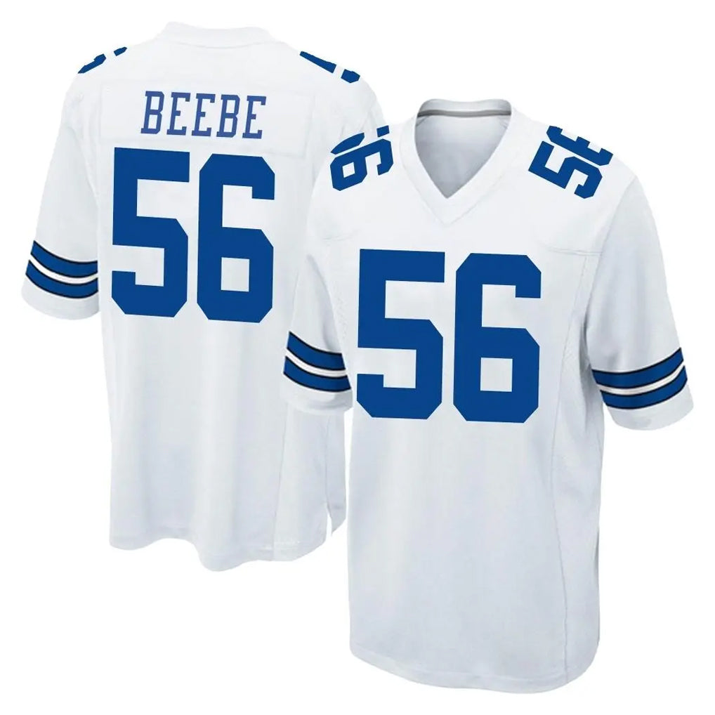 Ncoe D.Cowboys #56 Cooper Beebe Player White Home Game Stitched Jerseys