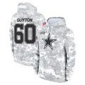 Ncoe D.Cowboys #60 Tyler Guyton Player Arctic Camo Salute to Service Hoodies Limited Game Stitched Jerseys
