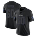Ncoe D.Cowboys #60 Tyler Guyton Player Black Impact Limited Home Game Stitched Jerseys