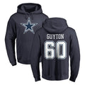 Ncoe D.Cowboys #60 Tyler Guyton Player Navy Pullover Hoodies Limited Stitched Jerseys