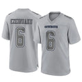 Ncoe D.Cowboys #6 Donovan Ezeiruaku Player Gray Atmosphere Fashion Home Game Stitched Jerseys