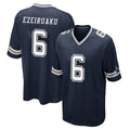 Ncoe D.Cowboys #6 Donovan Ezeiruaku Player Navy Home Game Stitched Jerseys