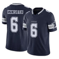 Ncoe D.Cowboys #6 Donovan Ezeiruaku Player Navy Limited Vapor F.U.S.E. Home Game Stitched Jerseys