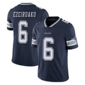 Ncoe D.Cowboys #6 Donovan Ezeiruaku Player Navy Vapor Untouchable Limited Home Game Stitched Jerseys