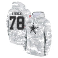 Ncoe D.Cowboys #78 Terence Steele Player Arctic Camo Salute to Service Hoodies Limited Game Stitched Jerseys