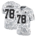 Ncoe D.Cowboys #78 Terence Steele Player Arctic Camo Salute to Service Limited Home Game Stitched Jerseys