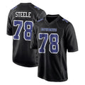 Ncoe D.Cowboys #78 Terence Steele Player Carbon Black Fashion Home Game Stitched Jerseys
