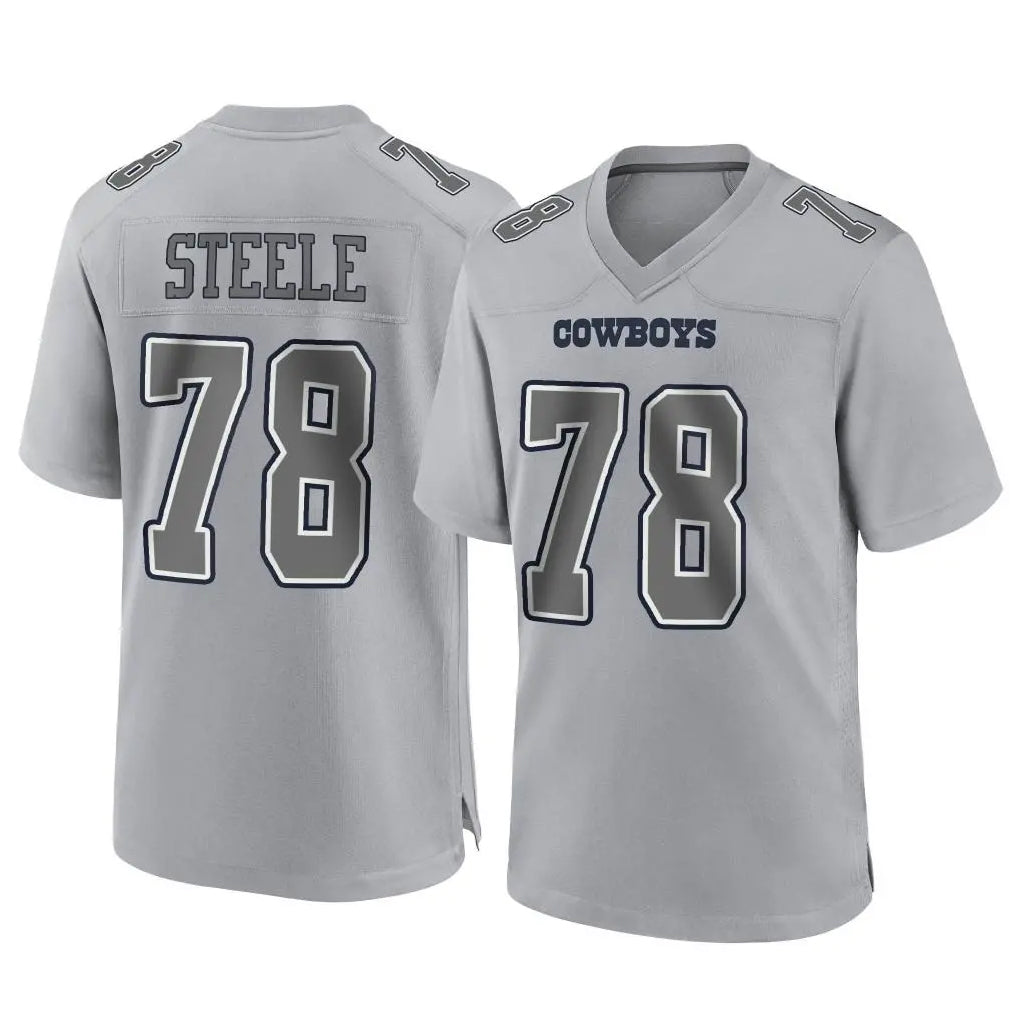 Ncoe D.Cowboys #78 Terence Steele Player Gray Atmosphere Fashion Home Game Stitched Jerseys