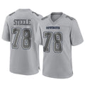 Ncoe D.Cowboys #78 Terence Steele Player Gray Atmosphere Fashion Home Game Stitched Jerseys