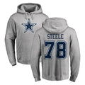 Ncoe D.Cowboys #78 Terence Steele Player Gray LOGO Pullover Hoodie Limited Stitched Jerseys