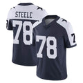 Ncoe D.Cowboys #78 Terence Steele Player Navy-White Limited Alternate Vapor Untouchable Home Game Stitched Jerseys