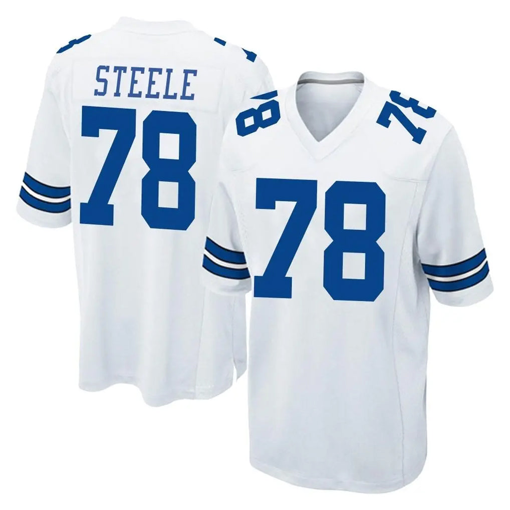 Ncoe D.Cowboys #78 Terence Steele Player White Home Game Stitched Jerseys