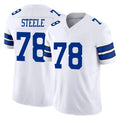 Ncoe D.Cowboys #78 Terence Steele Player White Limited Vapor F.U.S.E. Home Game Stitched Jerseys