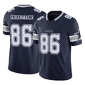 Ncoe D.Cowboys #86 Luke Schoonmaker Player Navy Limited Vapor F.U.S.E. Home Game Stitched Jerseys