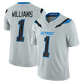 Ncoe D.Lions #1 Jameson Williams Player Silver Limited 2026 Rivalries Collection Home Game Stitched Jerseys