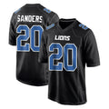 Ncoe D.Lions #20 Barry Sanders Player Black Fashion Home Game Stitched Jerseys