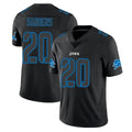 Ncoe D.Lions #20 Barry Sanders Player Black Impact Limited Home Game Stitched Jerseys