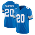 Ncoe D.Lions #20 Barry Sanders Player Blue Limited Vapor F.U.S.E. Alternate Home Game Stitched Jerseys