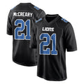 Ncoe D.Lions #21 Roger McCreary Player Black Fashion Home Game Stitched Jerseys