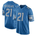 Ncoe D.Lions #21 Roger McCreary Player Blue Home Game Stitched Jerseys