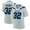 Ncoe D.Lions #32 Brian Branch Player Silver 2026 Rivalries Collection Home Game Stitched Jerseys