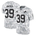 Ncoe D.Lions #39 Jake Bates Player Arctic Camo Salute To Service Limited Stitched Jerseys