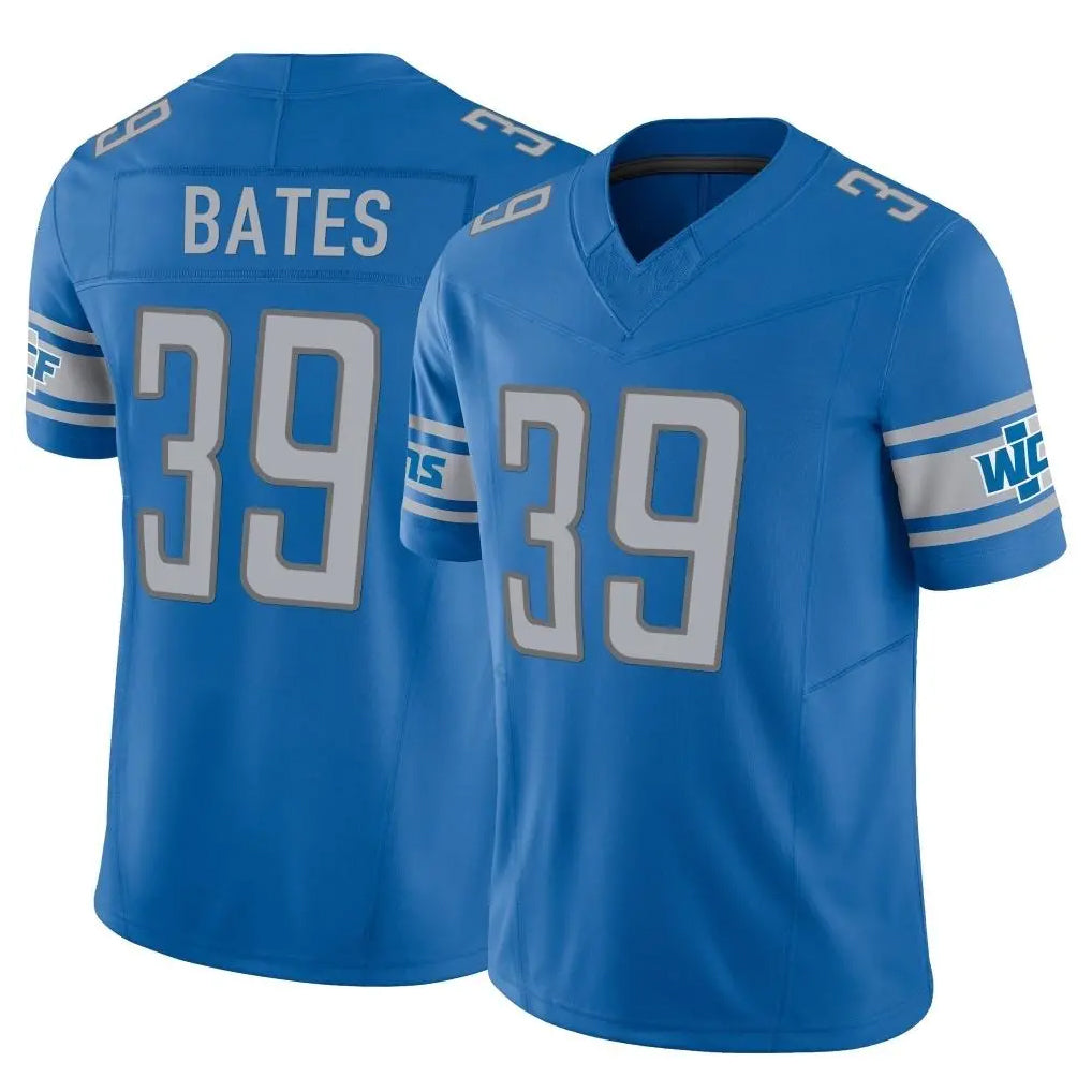 Ncoe D.Lions #39 Jake Bates Player Blue Vapor F.U.S.E. Limited Home Game Stitched Jerseys