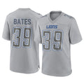 Ncoe D.Lions #39 Jake Bates Player Gray Atmosphere Fashion Home Game Stitched Jerseys
