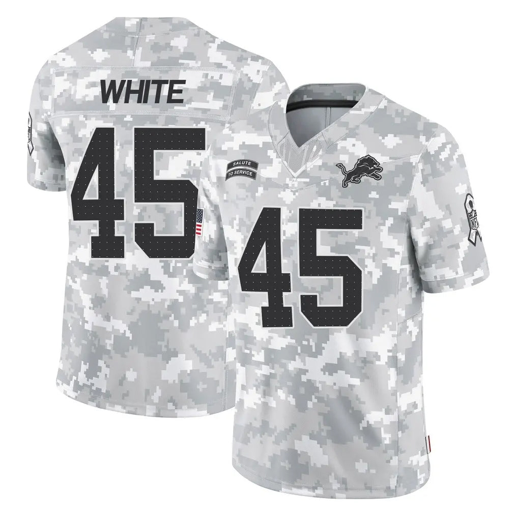 Ncoe D.Lions #45 Devin White Player Arctic Camo Salute To Service Limited Stitched Jerseys