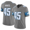 Ncoe D.Lions #45 Devin White Player Gray Vapor F.U.S.E. Limited Home Game Stitched Jerseys