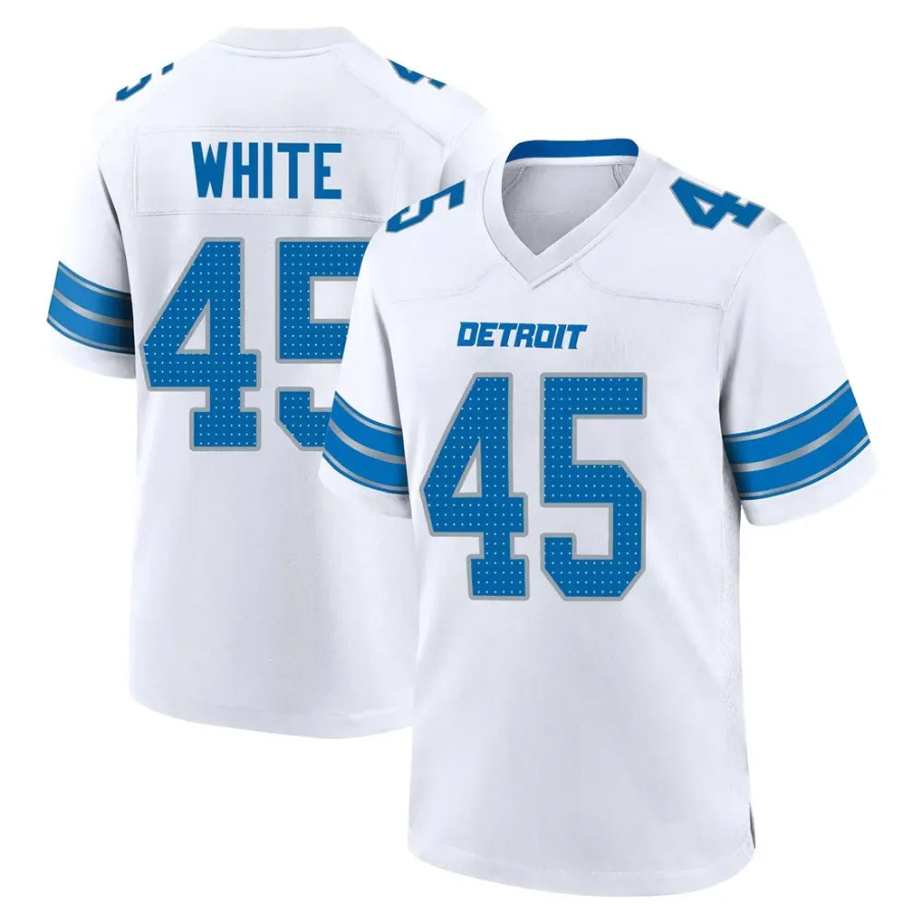 Ncoe D.Lions #45 Devin White Player White Alternate Home Game Stitched Jerseys