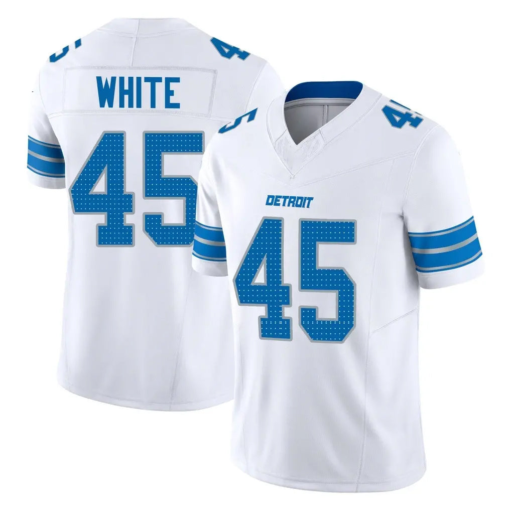 Ncoe D.Lions #45 Devin White Player White Limited Vapor F.U.S.E. Alternate Home Game Stitched Jerseys