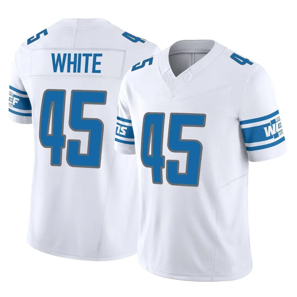 Ncoe D.Lions #45 Devin White Player White Vapor F.U.S.E. Limited Home Game Stitched Jerseys