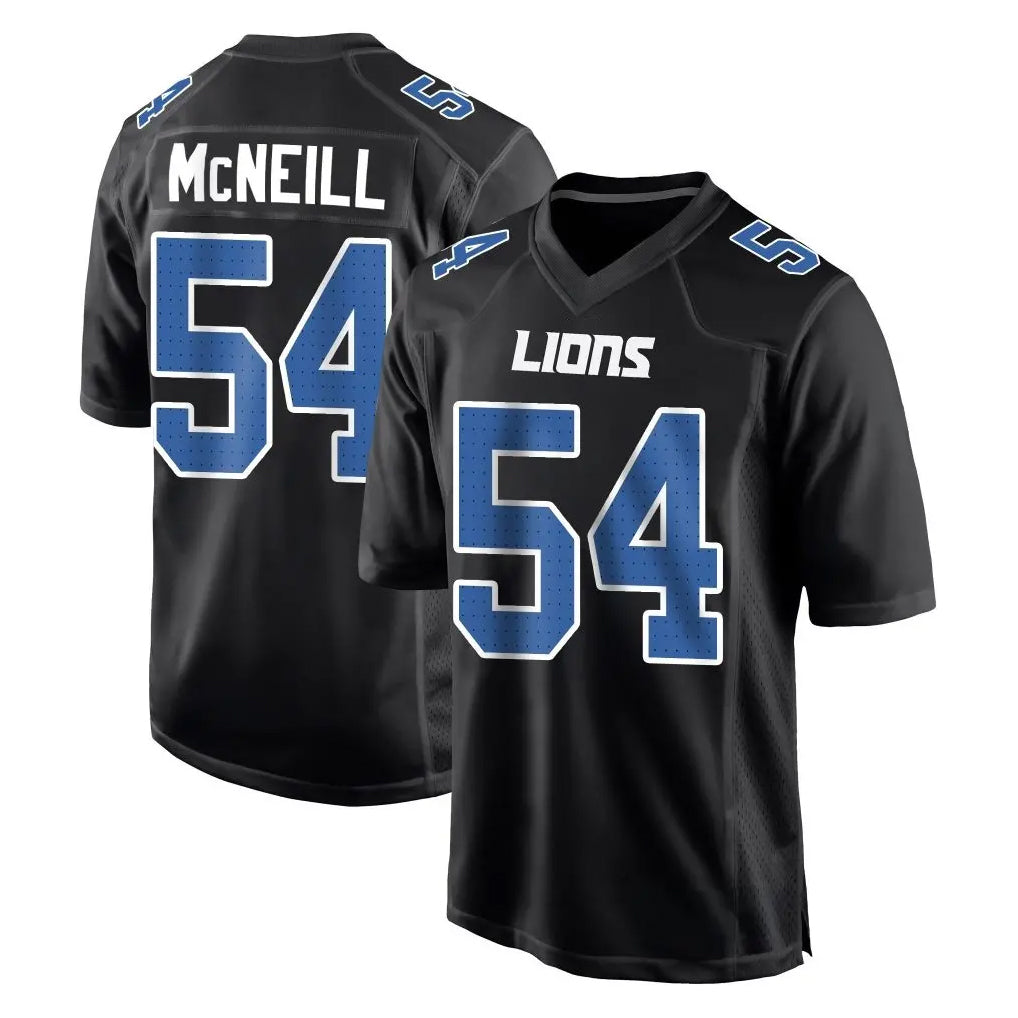 Ncoe D.Lions #54 Alim McNeill Player Black Fashion Home Game Stitched Jerseys