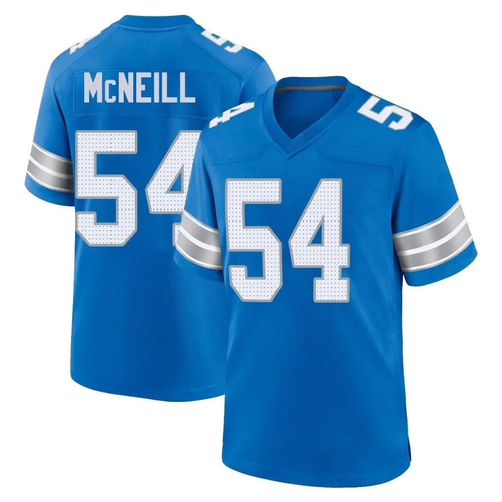 Ncoe D.Lions #54 Alim McNeill Player Blue Alternate Home Game Stitched Jerseys