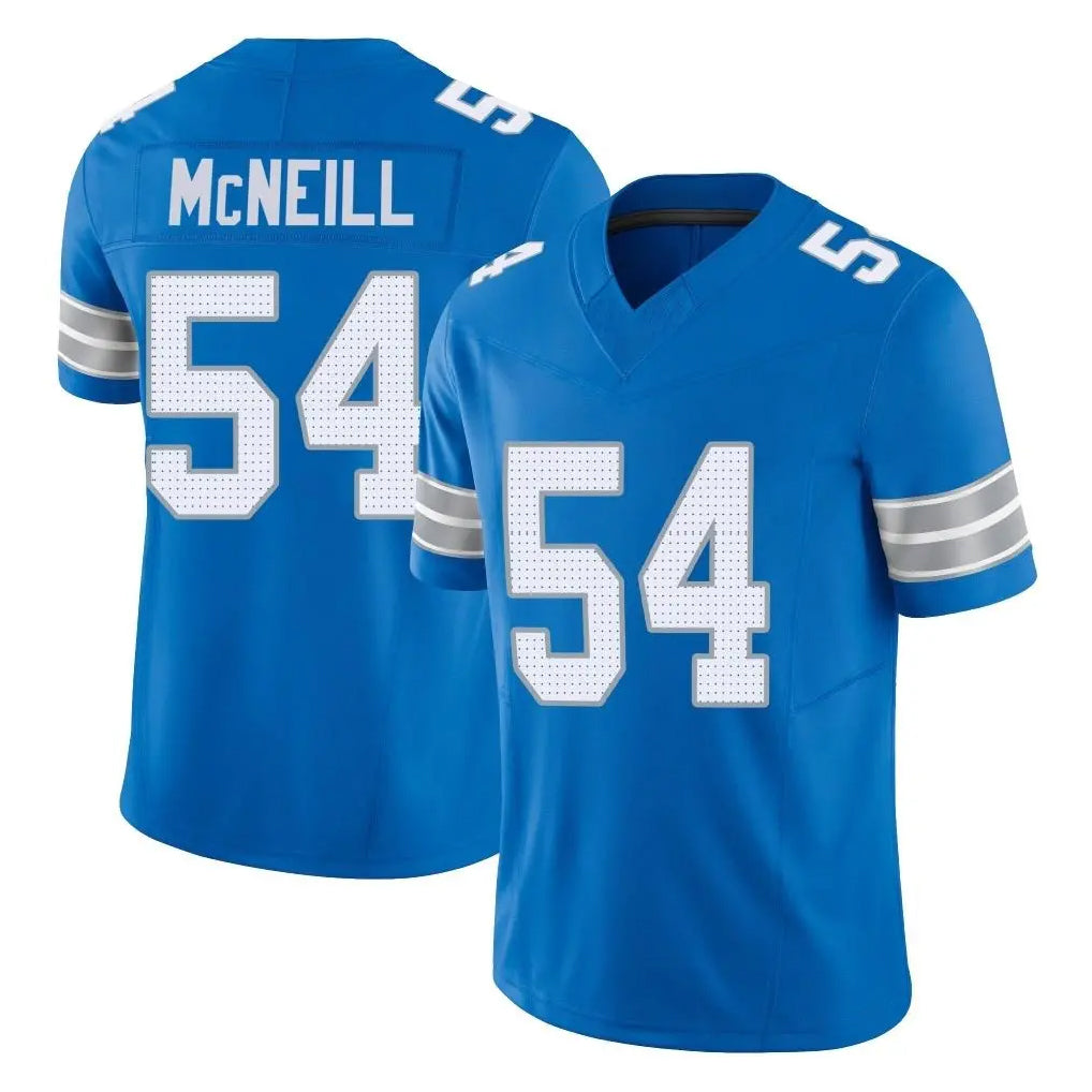 Ncoe D.Lions #54 Alim McNeill Player Blue Limited Vapor F.U.S.E. Alternate Home Game Stitched Jerseys