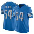 Ncoe D.Lions #54 Alim McNeill Player Blue Vapor F.U.S.E. Limited Home Game Stitched Jerseys